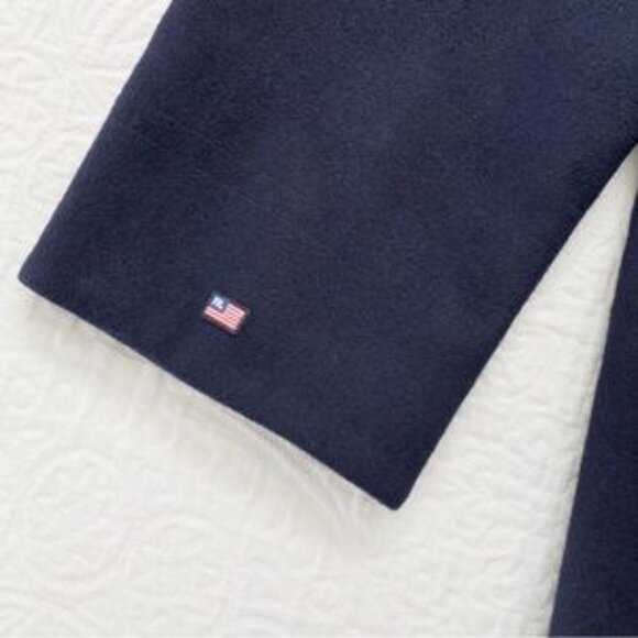 RARE🔥 Ralph Lauren Polo Jeans Co Men's Double Breasted Military Style Pea Coat - Picture 5 of 10